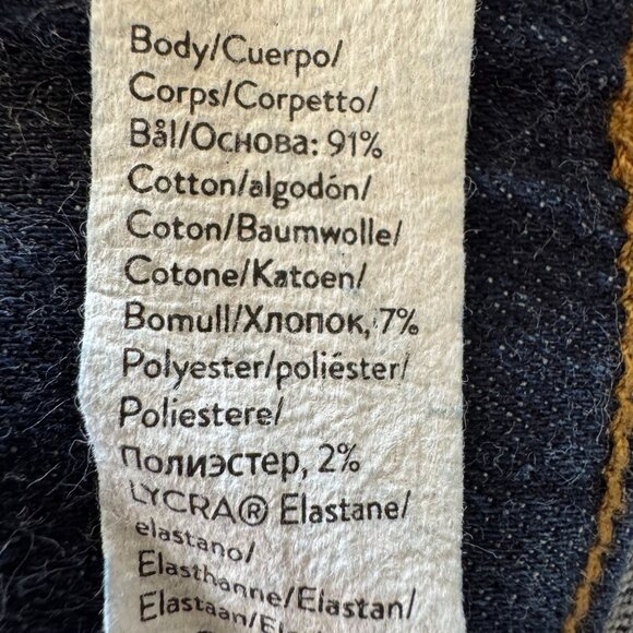 Spanx Flare Bootcut Pull On Jeans in Midnight Shade Plus Size 1X Regular - Picture 14 of 16